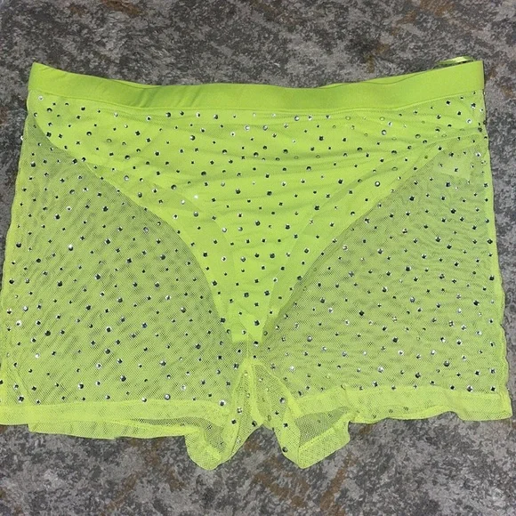 Nwot Icy Girl Rhinestone bikini shorts size 2X - Picture 5 of 7